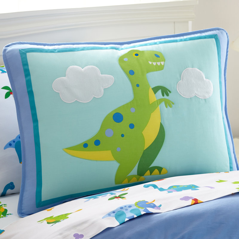 Wildkin Olive Kids Dinosaur Land Pillow Case & Reviews Wayfair